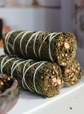 厚院【闲庭】香薰氛围小壁炉加州雪松cedar草本植物圣木燃熏净化