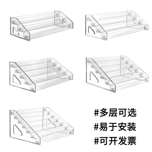 收纳盒徽章多层手办色卡置物架子