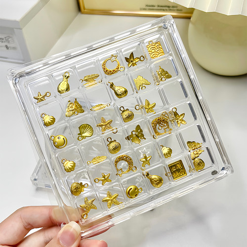 小金豆豆收纳盒便携展示盒