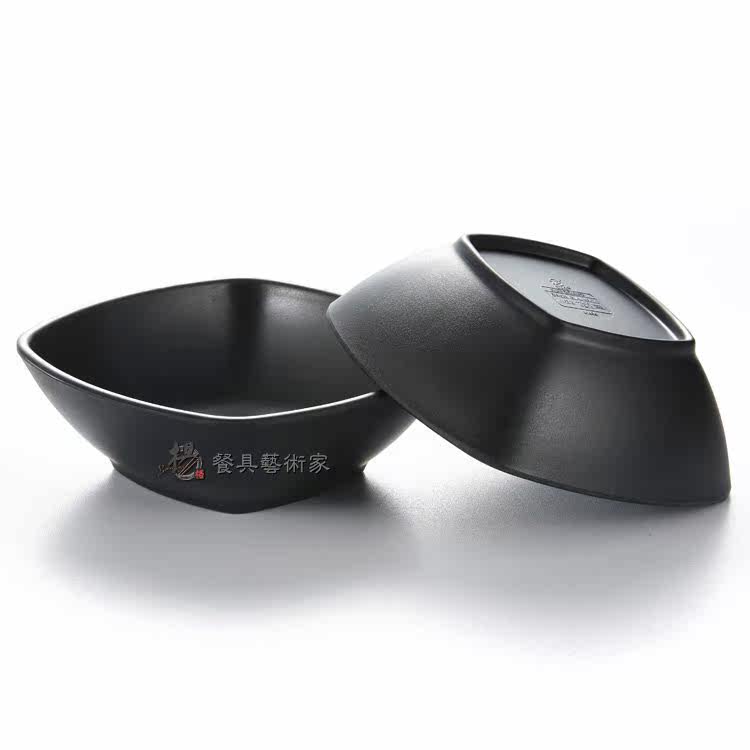 Black Japanese square type frosted anti-drop seasoning bowl|ruв категории посуда, посуда, чаша - от Buy2taobao.com для оказания профессиональной услуги покупки агента Taobao