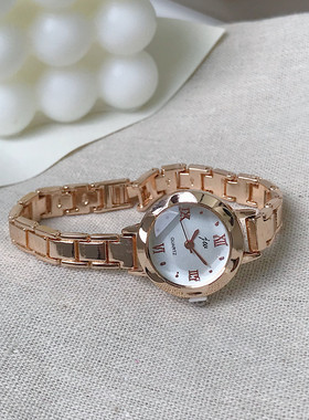 小众设计手链手表女简约气质学生女士迷你小巧精致新款细带石英表