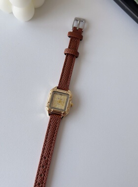 方糖手表女款学生女士轻奢小众高级感复古小方表简约气质石英女表