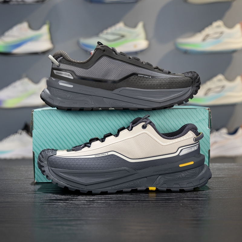 李宁回弹男女通用系带户外徒步鞋