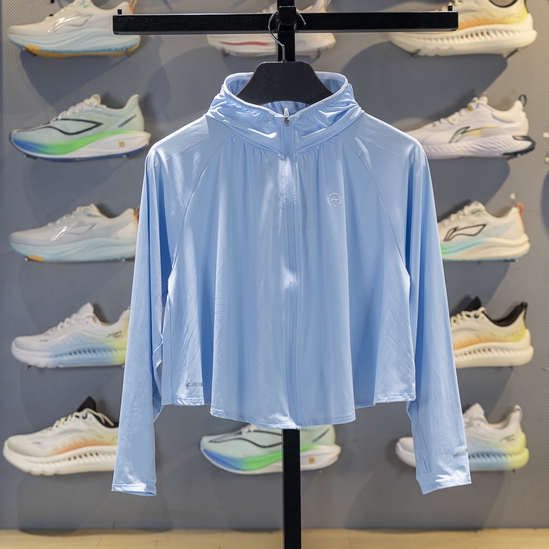 李宁针织运动外套冰感舒适防晒