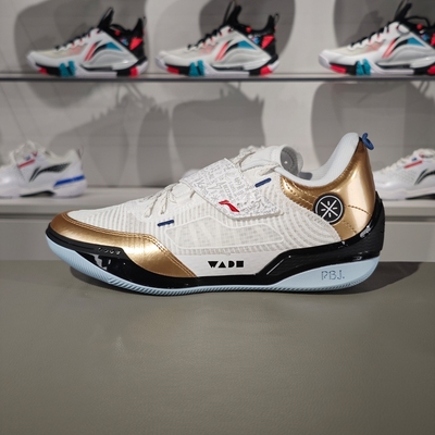 李宁男子减震回弹低帮篮球鞋