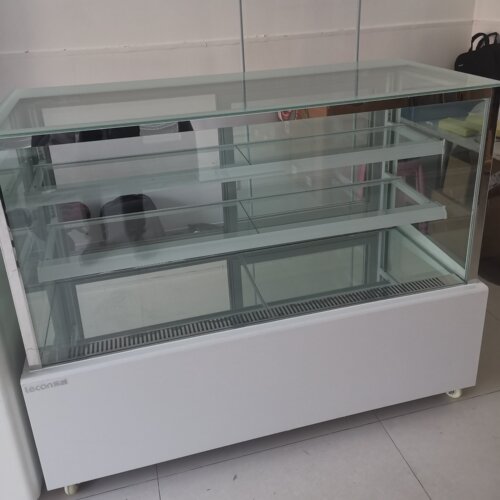 乐创蛋糕柜商用水果冷藏展示柜熟食甜品风冷立式直角保鲜冷藏冰柜
