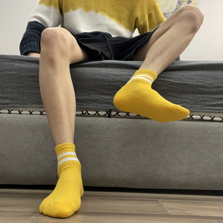 kocean街头时尚黄色组合套装长袜