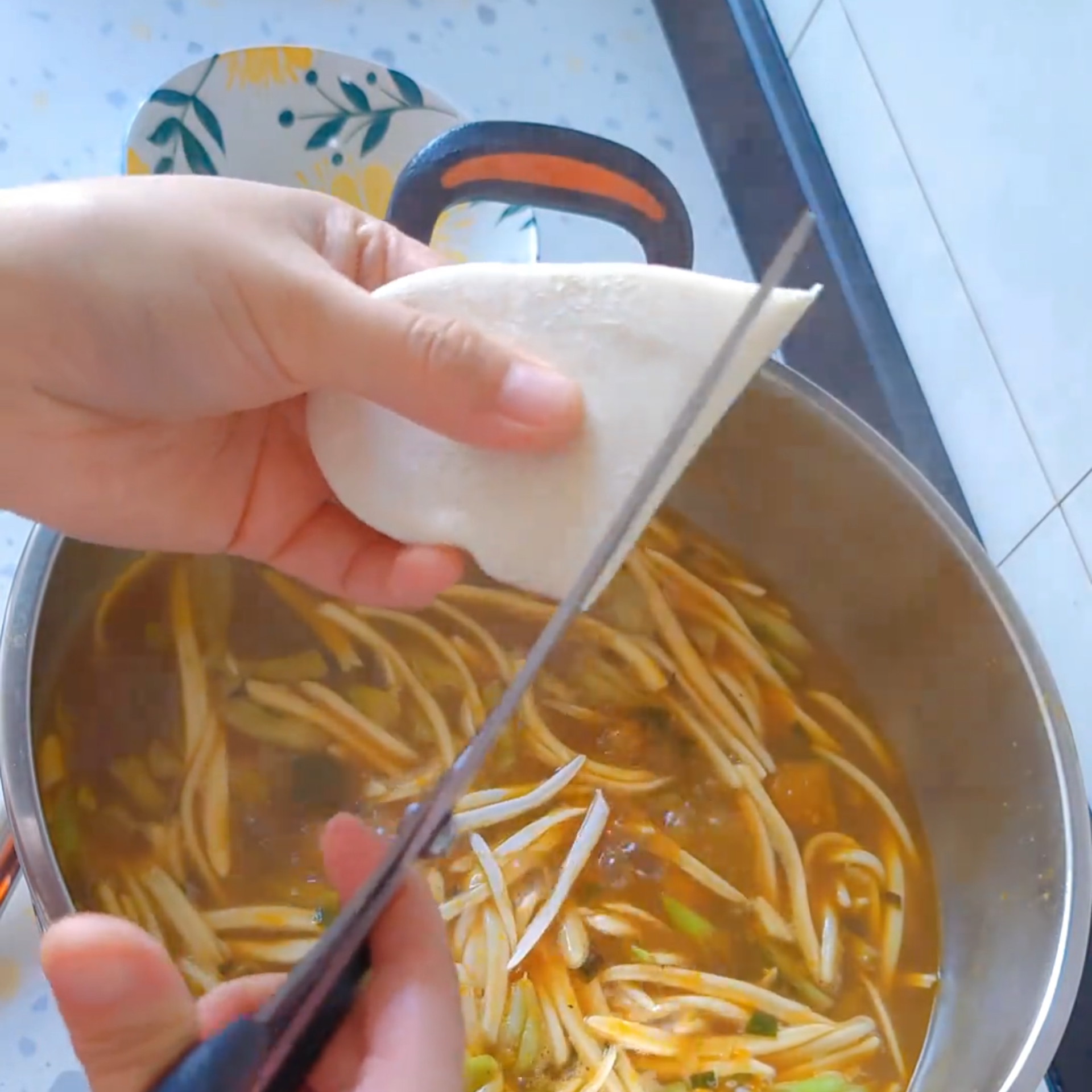 剪刀面专用剪刀山西特色面食工具剪鱼子剪刀面疙瘩剪子锰钢剪家用
