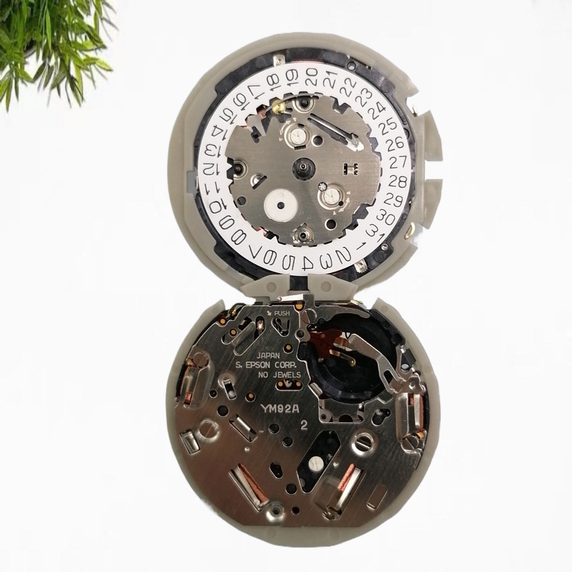 手表配件 日本爱普生原装机芯 YM92A 石英机芯 配电池把芯