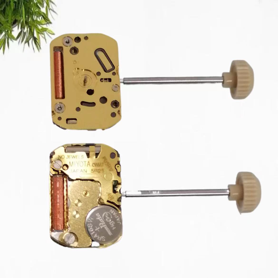 手表配件 日本全新原装  5R21二针机芯 石英机芯 现货