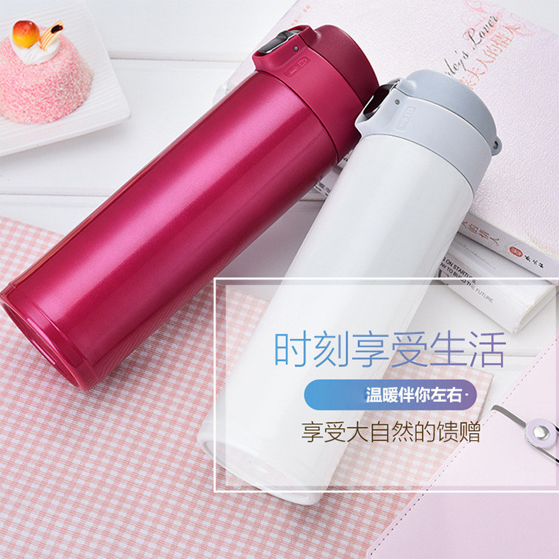 保温杯定制印logo开业礼品大容量不锈钢泡茶杯学生便携水杯子刻字