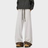 潮流时尚直筒卫裤男士款秋冬垂感宽松休闲长裤男款运动裤K8090P55，男装休闲裤，星座1013-3