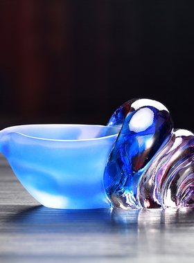 古法琉璃礼佛净水杯工艺品定制