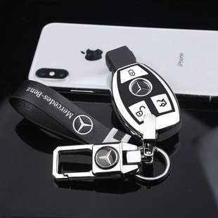 GLA200威霆E260L包扣高档 GLC260 专用老款 奔驰C级钥匙套E级C200L