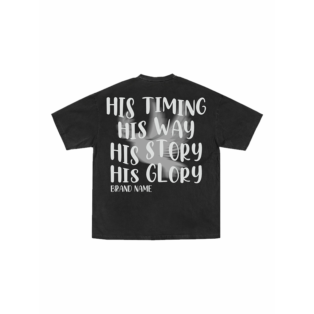 28blocks小众美式复古字母印花休闲黑色oversize潮牌短袖t恤男女