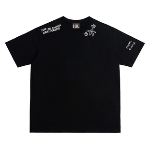 复古oversize小众设计感短袖 美式 t恤 260克重磅纯棉 28blocks