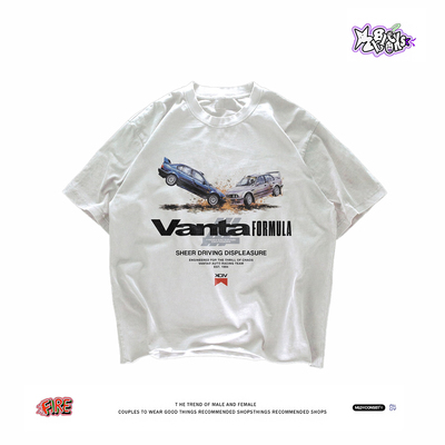 28blocks 260克重磅纯棉! 复古机车~美式复古阿美咔叽短袖T恤男女