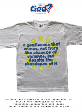 28blocks 260克重磅纯棉! 温柔暴力~美式复古阿美咔叽短袖T恤男女