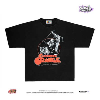 28blocks 260克重磅纯棉! 老派 cult 片~美式复古阿美咔叽短袖T恤