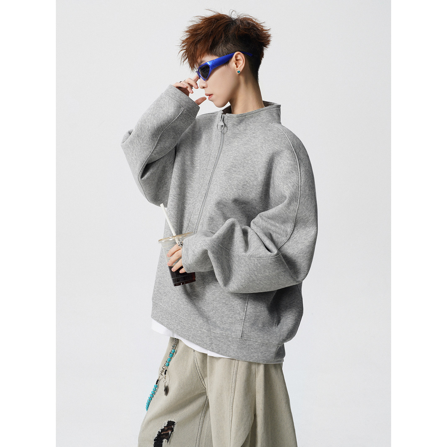 春款卫衣高品质外套618-V117-P60控108LK,女装短外套,星座618