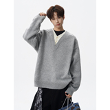 现货假两件针织毛衣衫618-MM902-P55控108，男装针织衫/毛衣，星座618