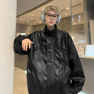 2025春款皮衣外套夹克618-JK150-P100控128图片