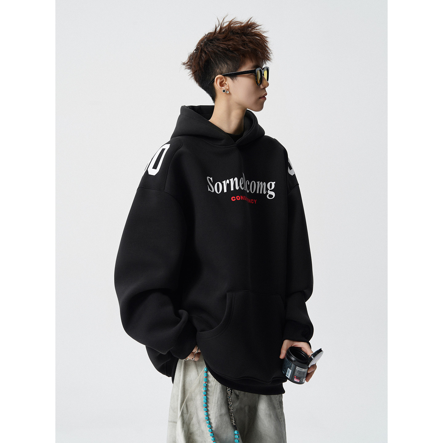 秋冬卫衣针织衫外套618-V115-P55控98加绒P60控108，男装针织衫/毛衣，星座618