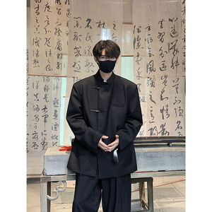 新中式西服西装外套618-XZ04-P85控128图片