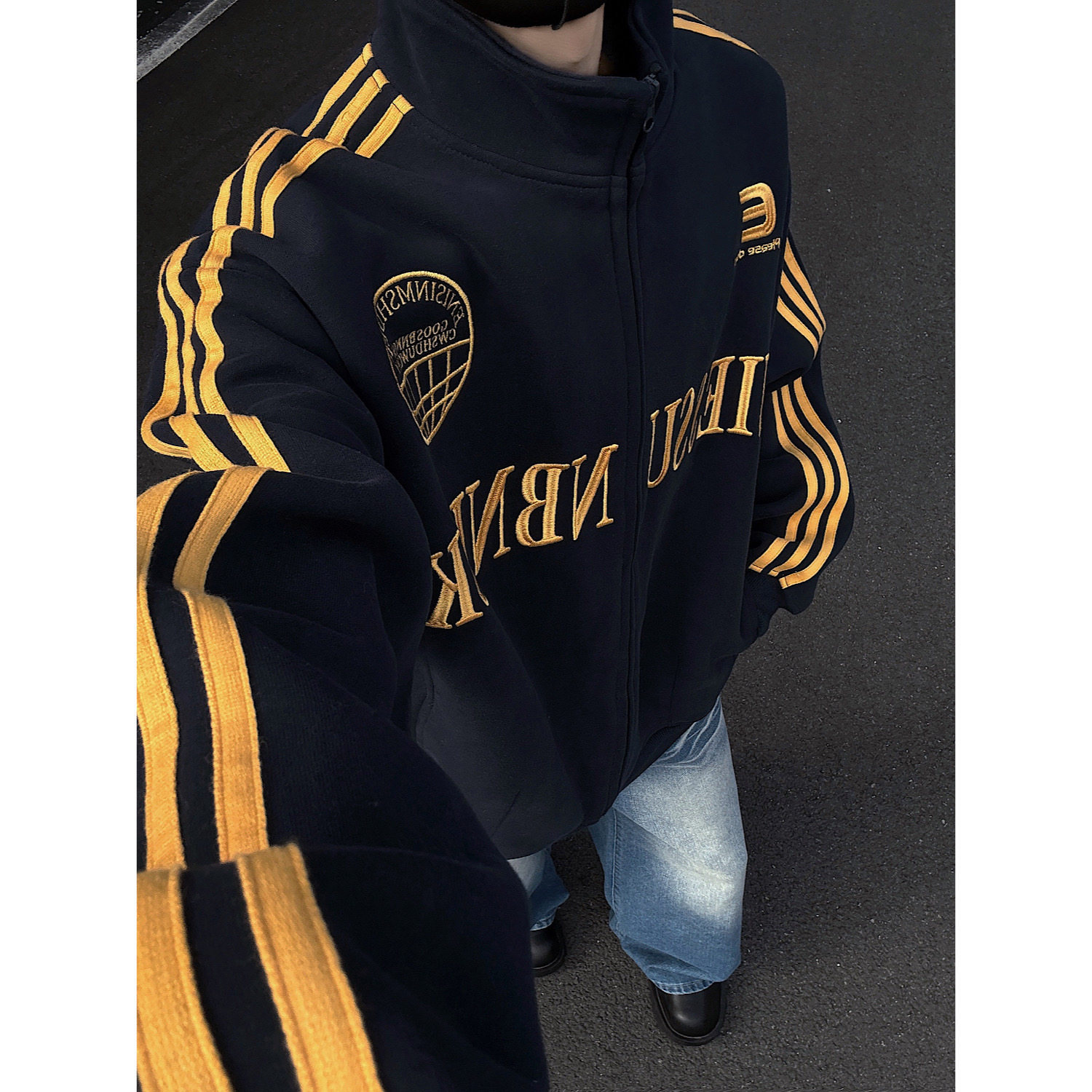 开衫卫衣XZ618-KS41-P85控118黑墙,男装卫衣,星座618