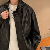 高品质小众设计感皮衣男士机车服外套618-JK150-P110控128，男装皮衣，星座618
