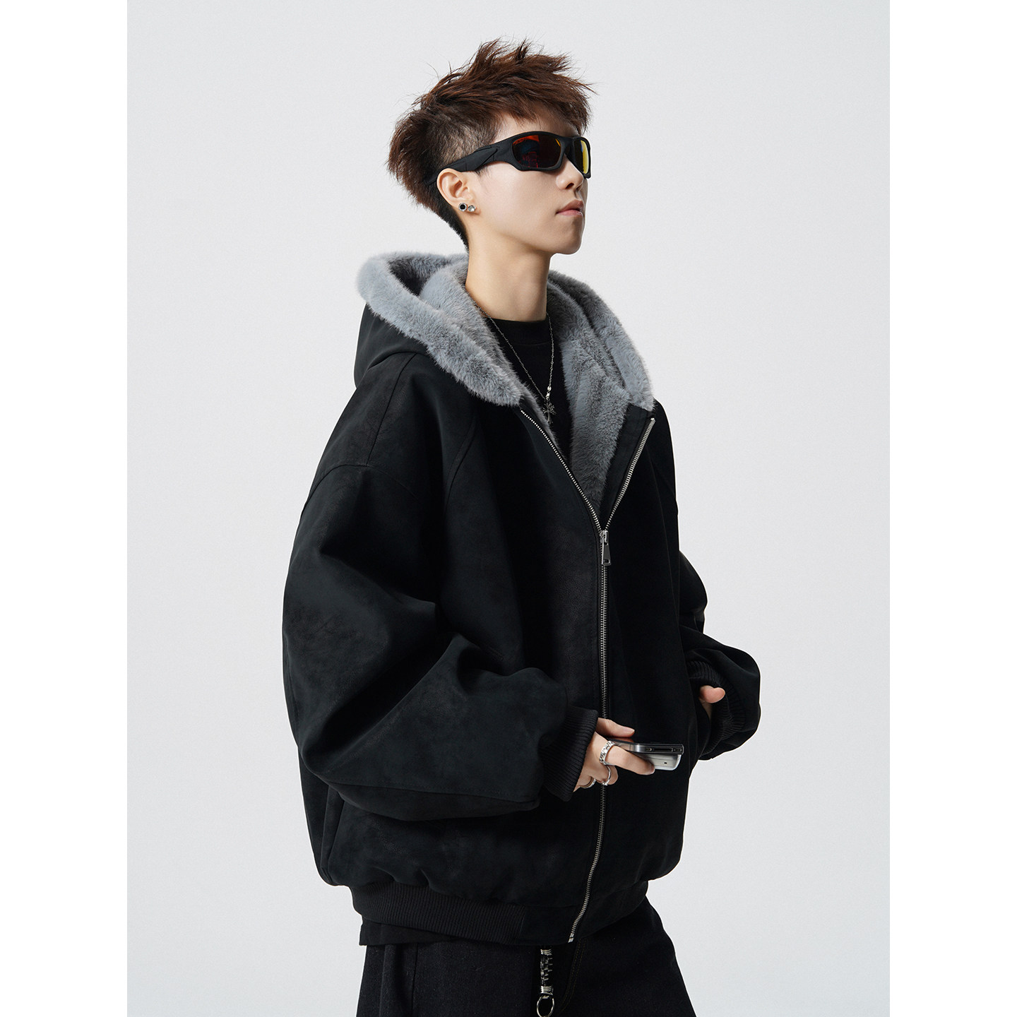 秋冬座山雕棉服免疫外套618-MF575-P100控188，男装棉衣，星座618