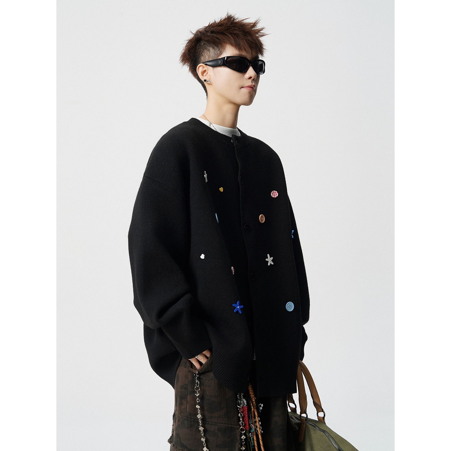 秋冬开衫毛衣外套618-MM106-P75控138，男装针织衫/毛衣，星座618