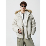 90白鸭绒毛领羽绒服外套618-YR05-P245控388LK，男装羽绒服，星座618