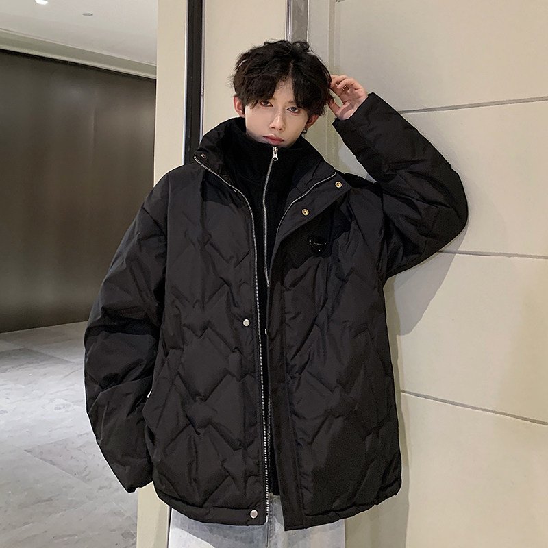 冬季假两件设计感羽绒服白鸭绒618-YR02-P270控328,男装羽绒服,星座618