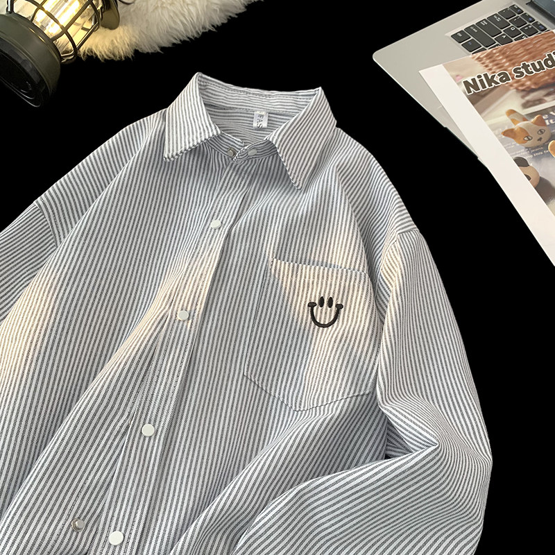 直播品质全棉春秋衬衫外套618-CS220-P60控88平铺，男装衬衫，星座618