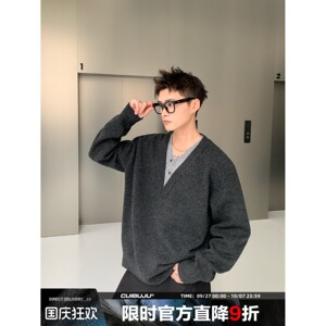 网图现货假两件毛衣针织衫618-MM902-P55图片