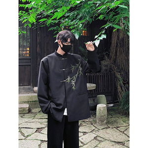 春秋正装订婚结婚西服外套618-XZ06-P85控128新中式风图片