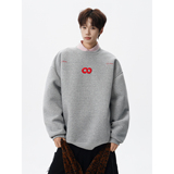 秋冬新款圆领刺绣加绒卫衣618-V29-P50控88，男装卫衣，星座618