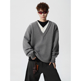 秋冬刺绣假两件毛衣618-MM912-P60控108LK，男装针织衫/毛衣，星座618