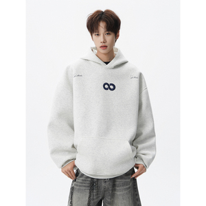 重磅刺绣秋冬加绒加厚卫衣618-V30-60控98，男装卫衣，星座618