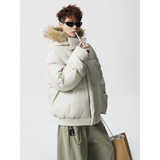 90白鸭绒毛领羽绒服外套618-YR05-P245控388LK，男装羽绒服，星座618