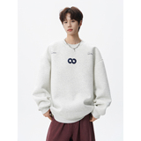 秋冬新款圆领刺绣加绒卫衣618-V29-P50控88，男装卫衣，星座618