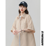 100聚酯纤维夏季冰丝短袖衬衫T恤618-CS90-P30控48，男装T恤，星座618