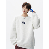 秋冬新款圆领刺绣加绒卫衣618-V29-P50控88，男装卫衣，星座618