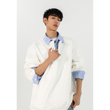 春秋季假两件衬衫卫衣外套618-V752-P50控88无影墙，男装卫衣，星座618