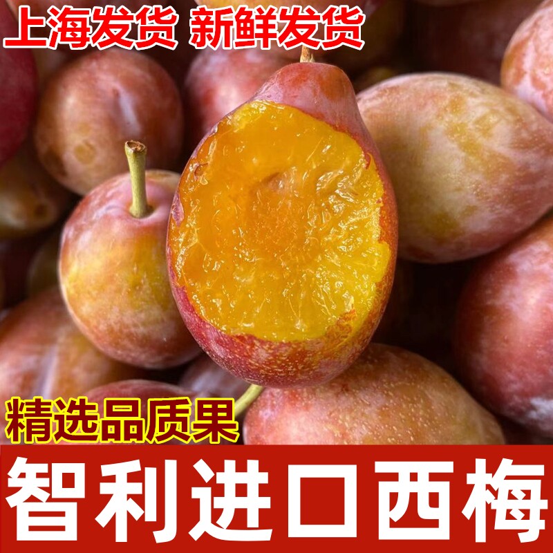 智利进口西梅法兰西西梅时令新鲜布林李子孕妇水果4斤包邮