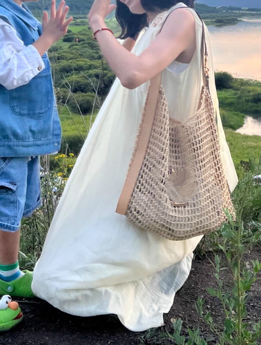 新款镂空编织包牛皮包带配件手工编制创意DIY材料包新手不含线材