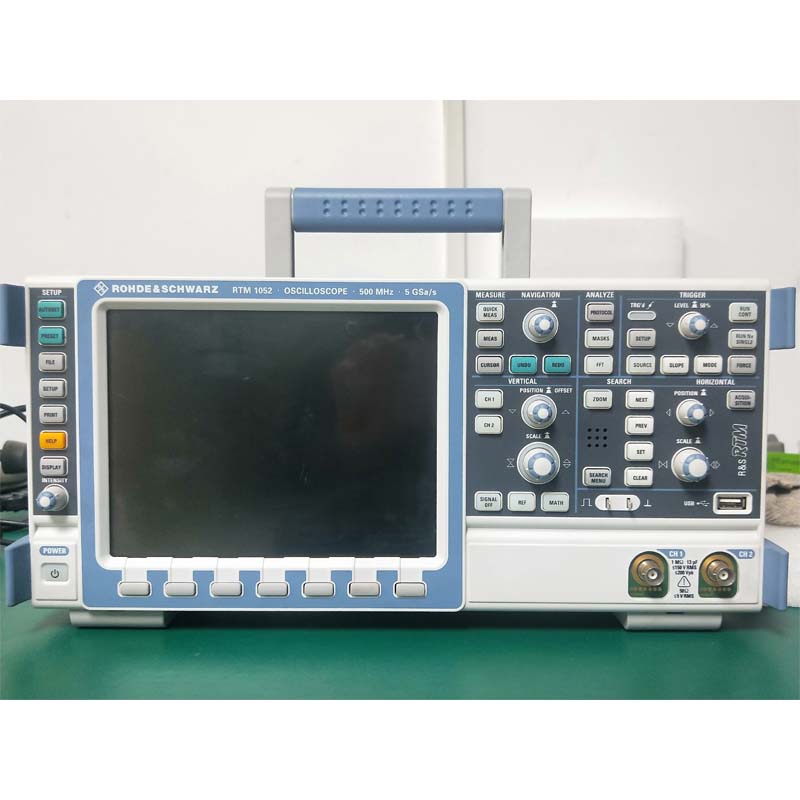 租售R&SRTM 1052数字示波器500MHZ台式RTM1054示波器