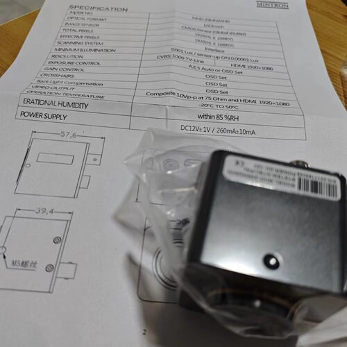 高解析工业相机MINTRON