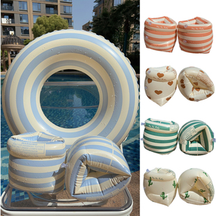 备 圈初学游泳装 手臂浮圈成人儿童通用手臂游泳圈水袖 手臂圈漂浮袖